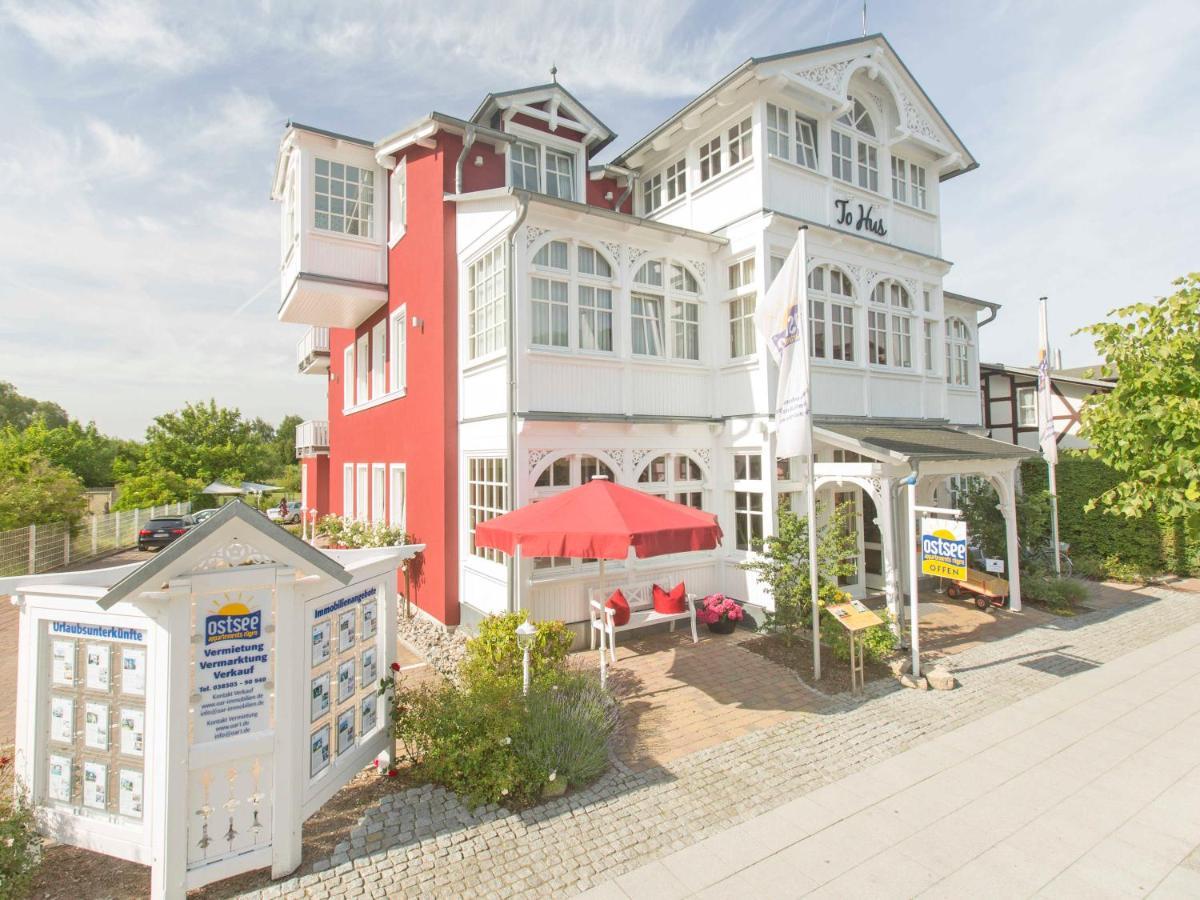 Villa "To Hus" In Sellin - Appartement 07 Im Dg Mit Kamin Und Balkon מראה חיצוני תמונה